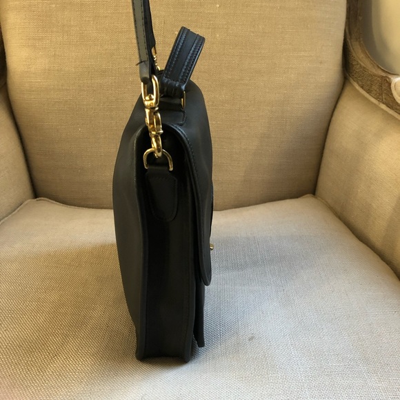 Coach Vintage Crossbody Black Turnlock Tophandle Station USA - Picture 6 of 10